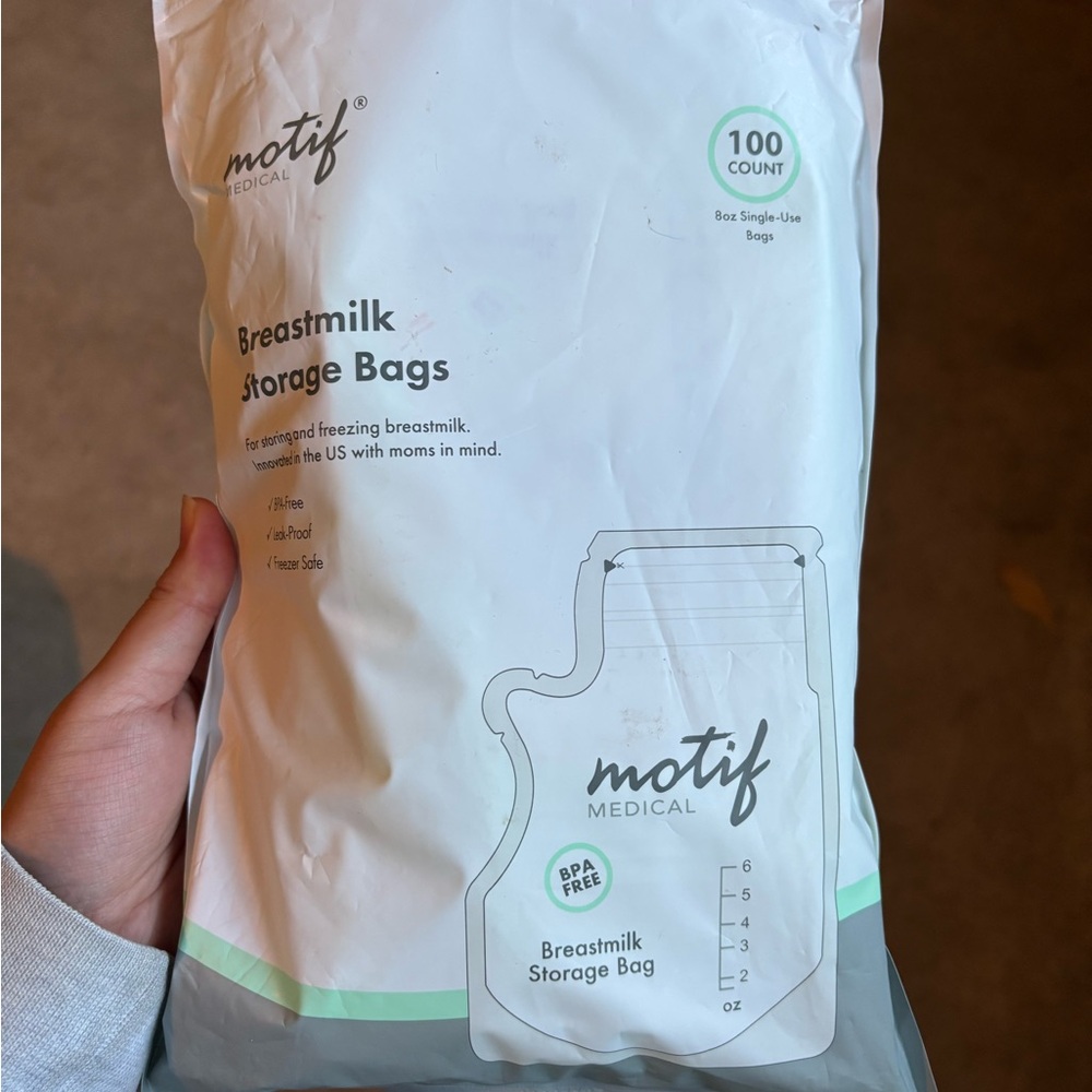 Motif Medical Breastmilk Storage Bags